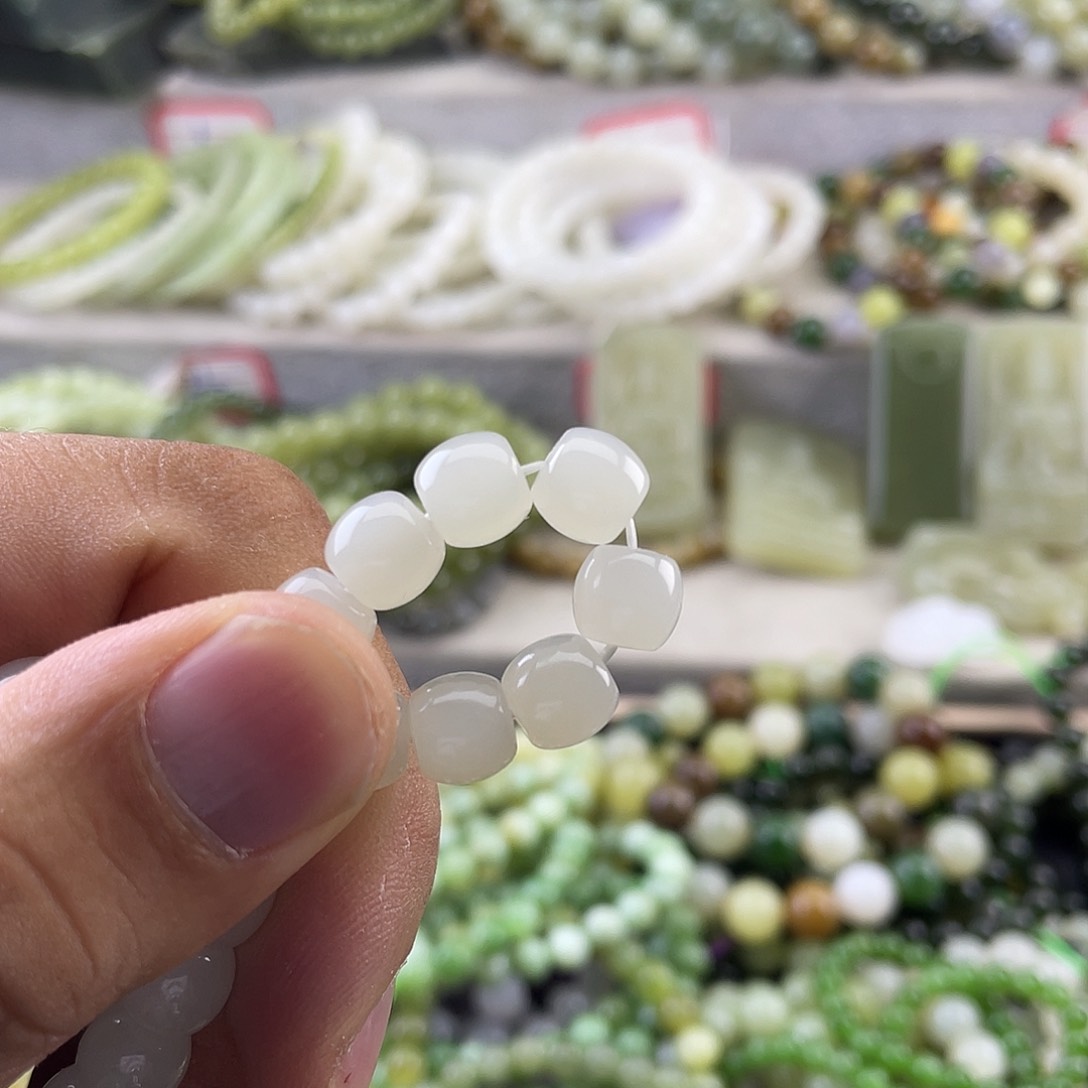 仙***内手链未镶嵌和田玉