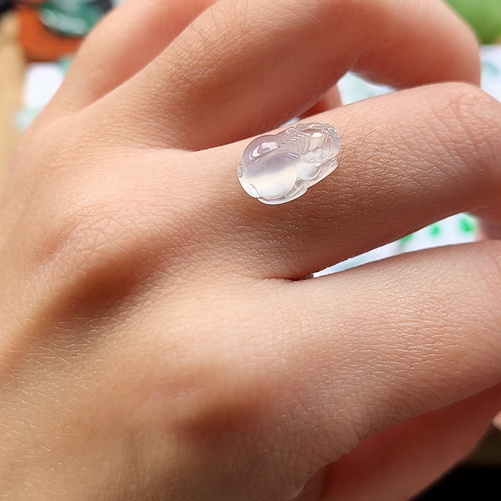 翡翠未镶嵌吊坠(不含链)貔貅