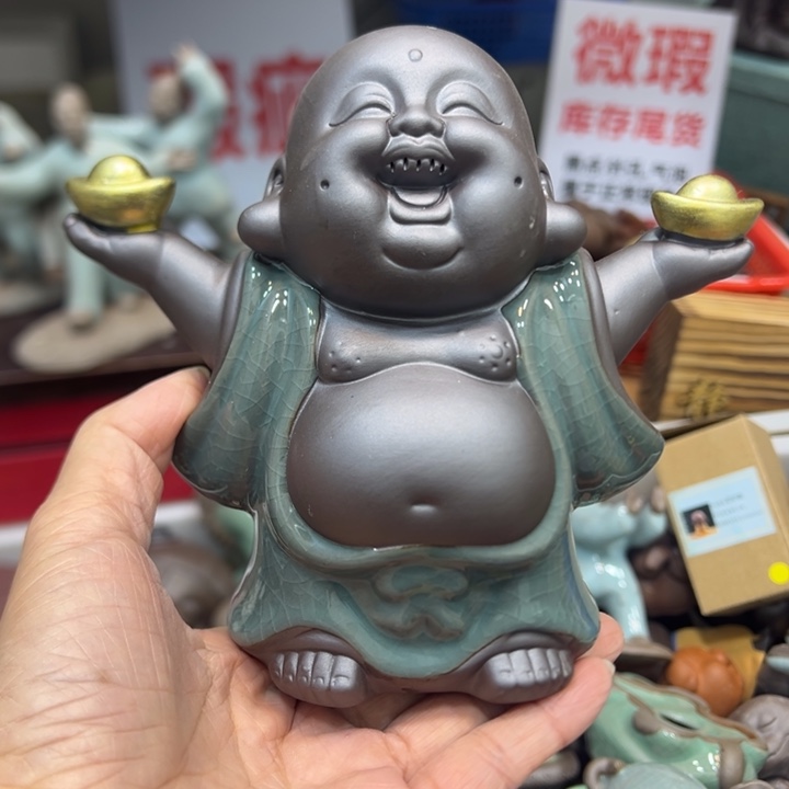 茶宠底槽青紫砂2558888