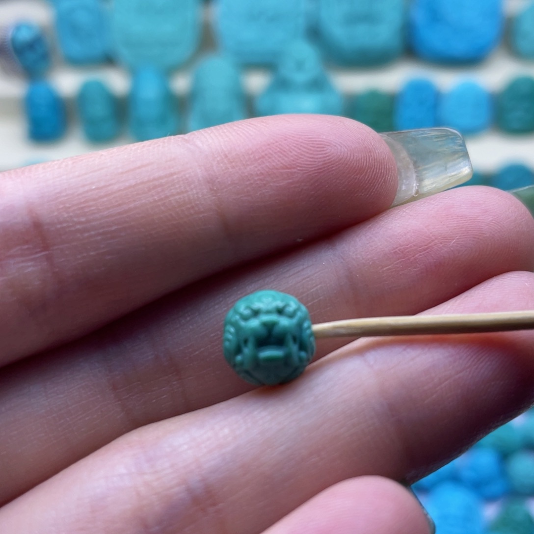 绿松石珠宝奇石未镶嵌