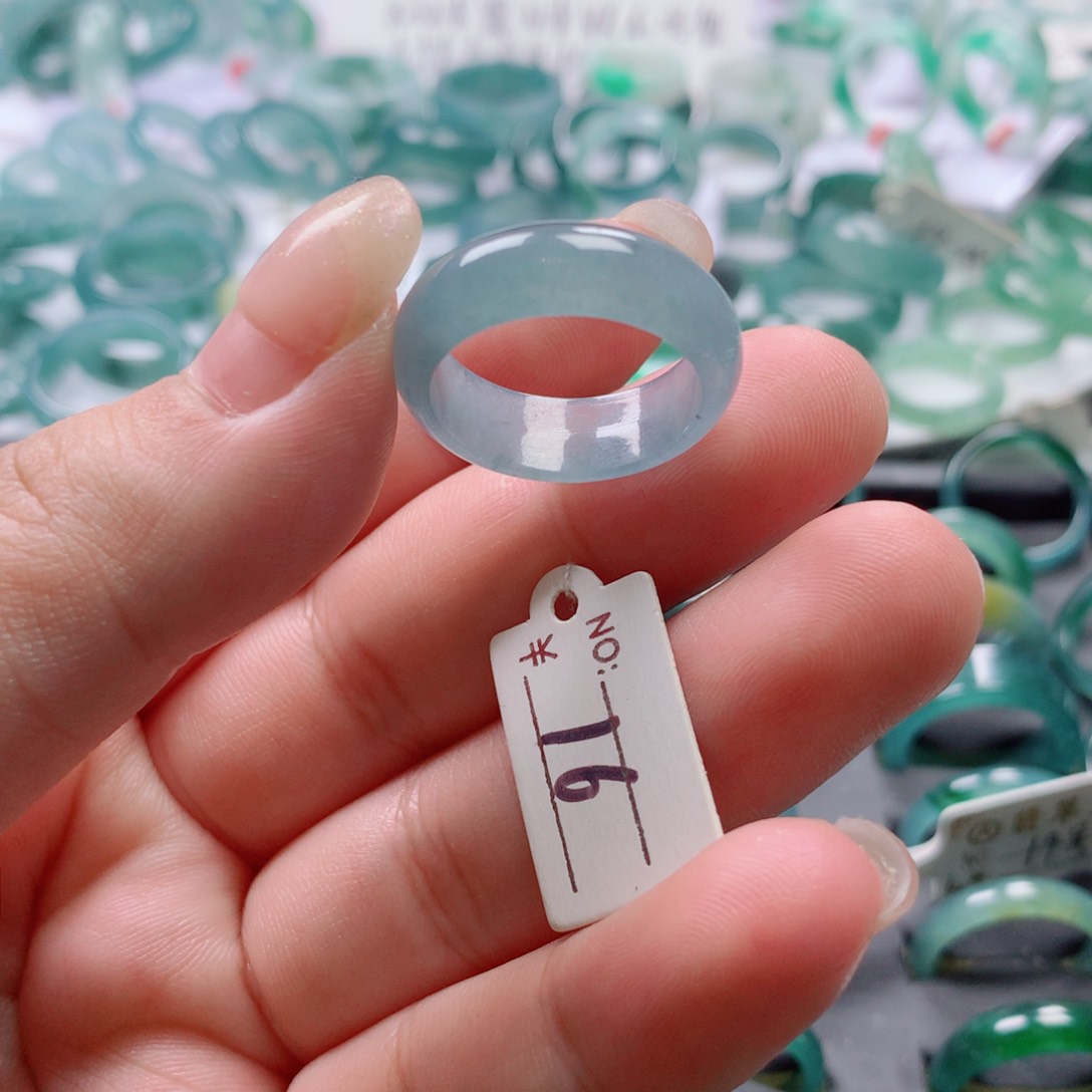 翡翠戒指未镶嵌戒指