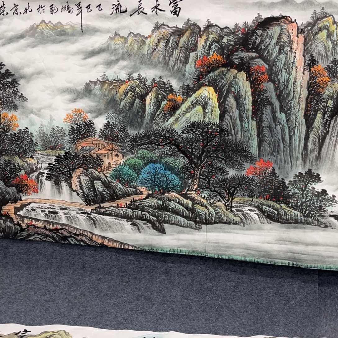 国画二*?宣纸手绘，手工作品