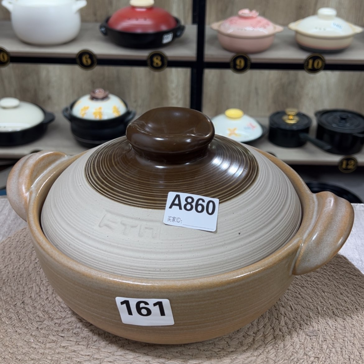 【闪购商品】2.5升砂锅微瑕疵品161