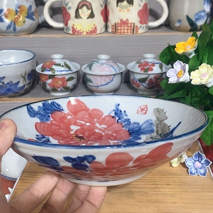 禾泥陶器手工手绘