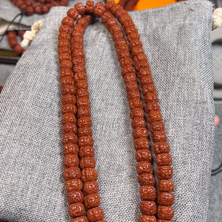 金刚菩提吊坠梅花盘龙108尺寸10