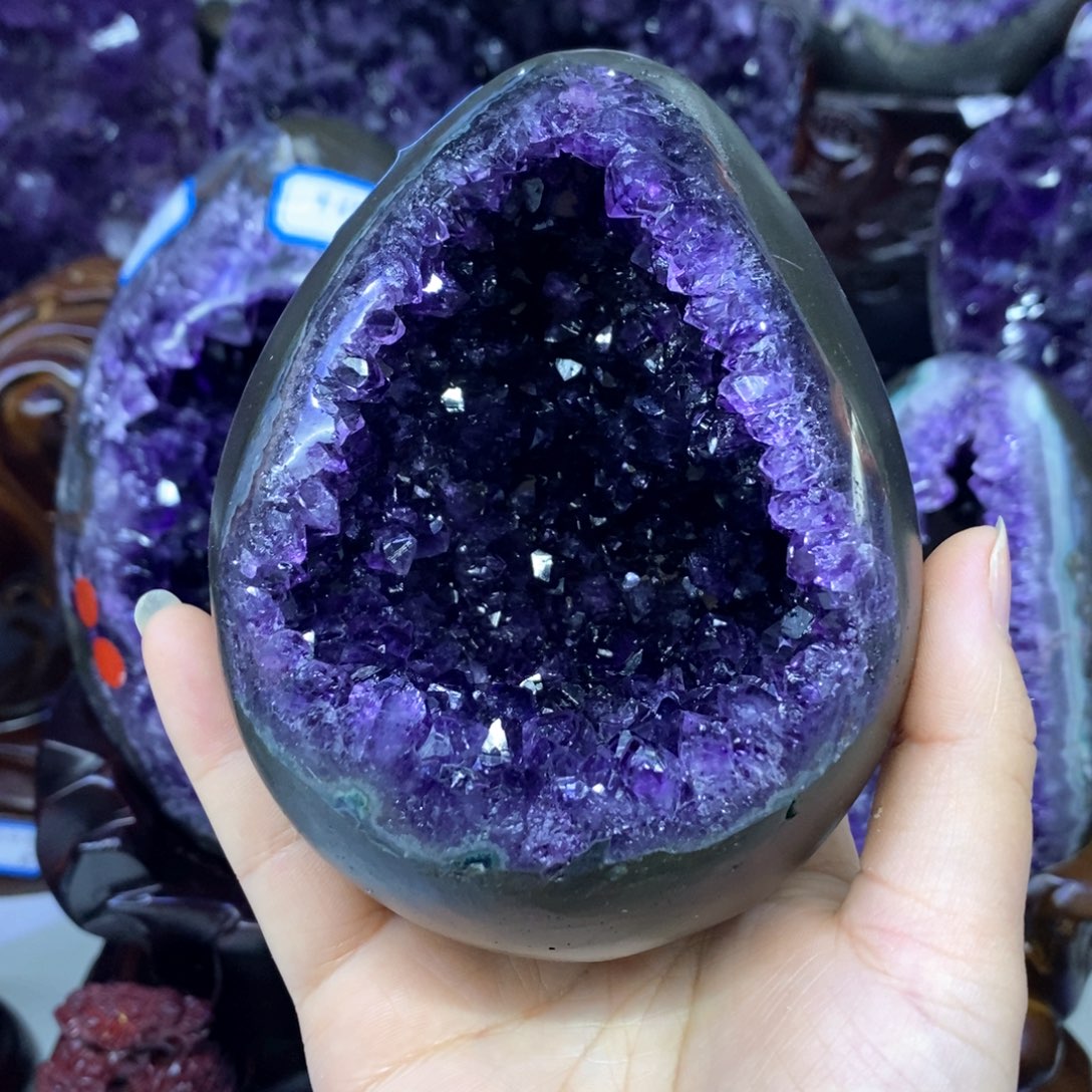 摆件未镶嵌紫晶莹