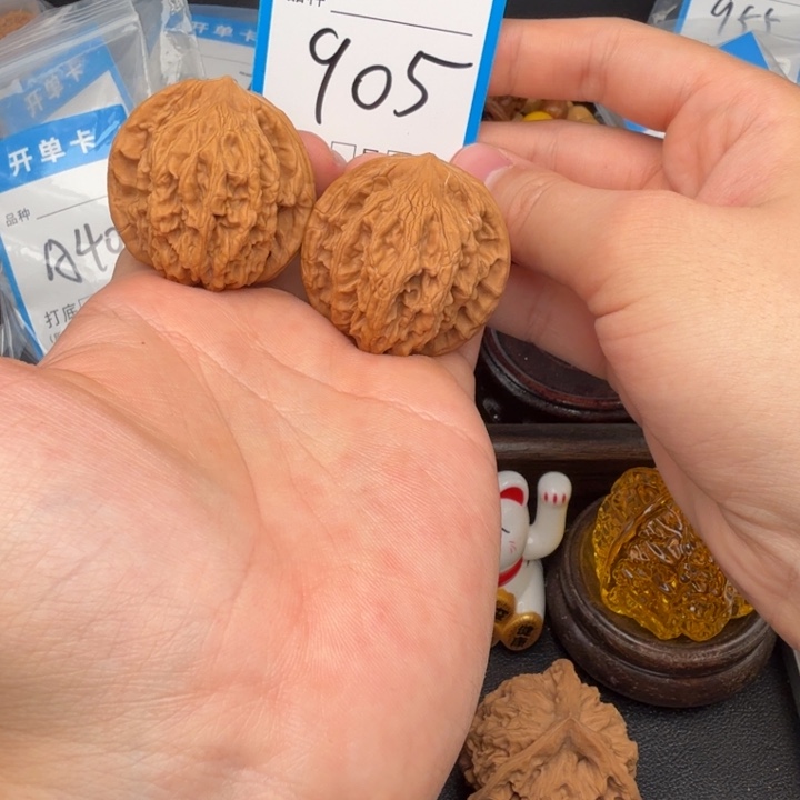 吊坠文玩核桃麦虎39