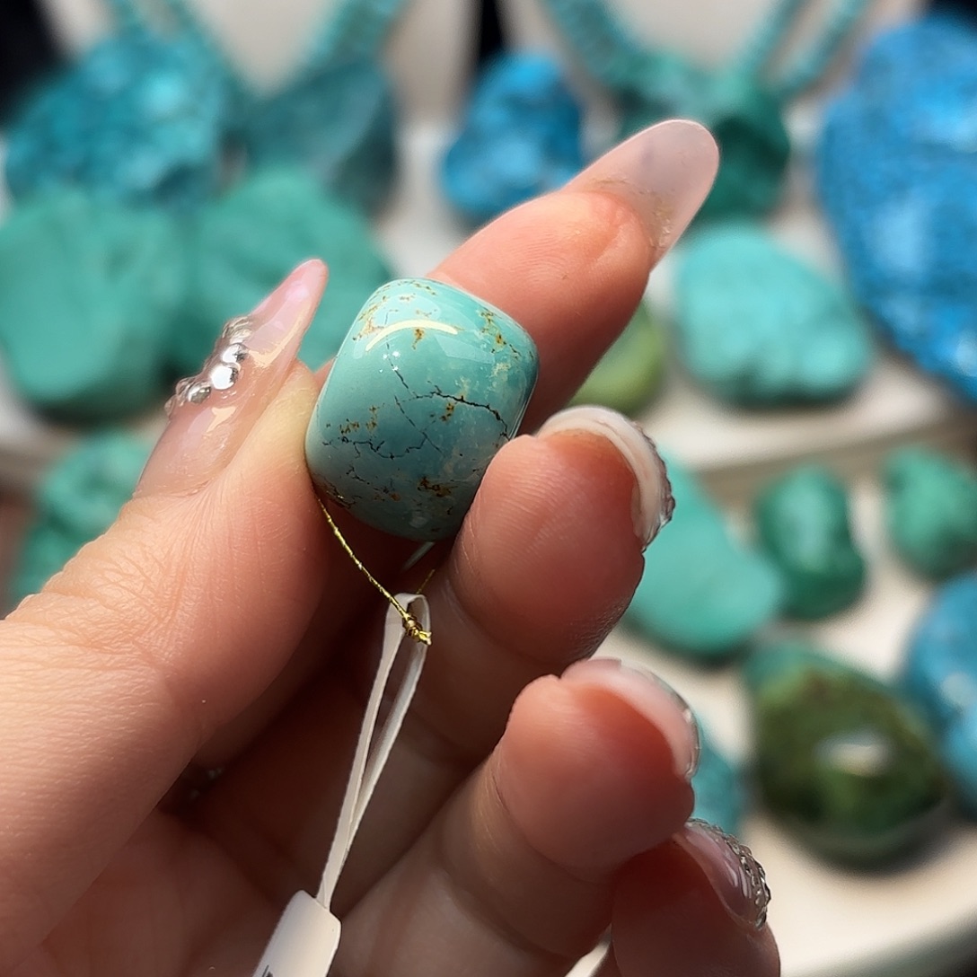 绿松石未镶嵌绿松石老型