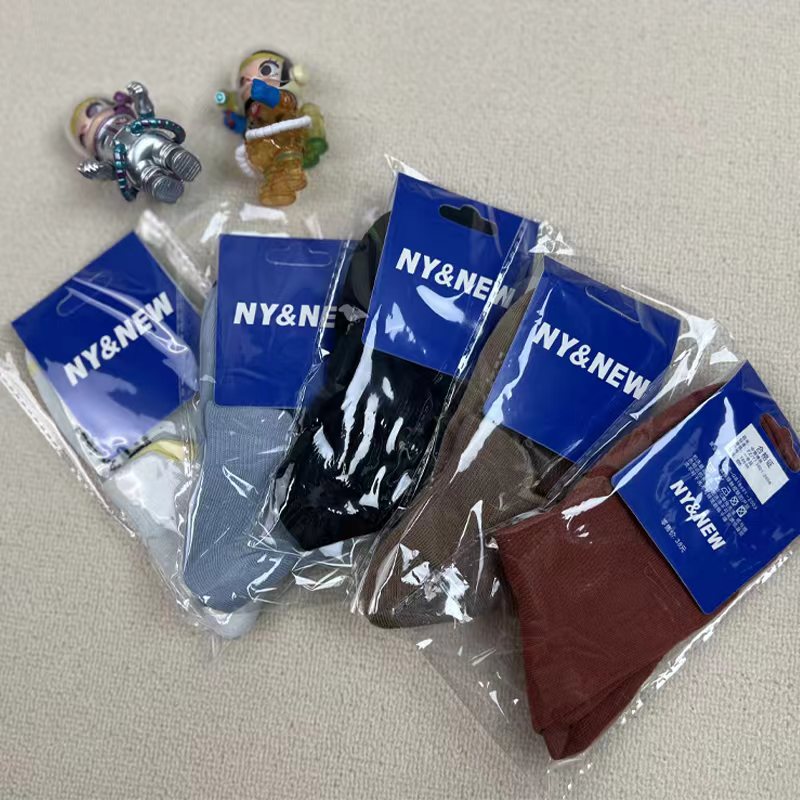 【2025品牌高端棉袜】透气纯棉吸汗短筒休闲