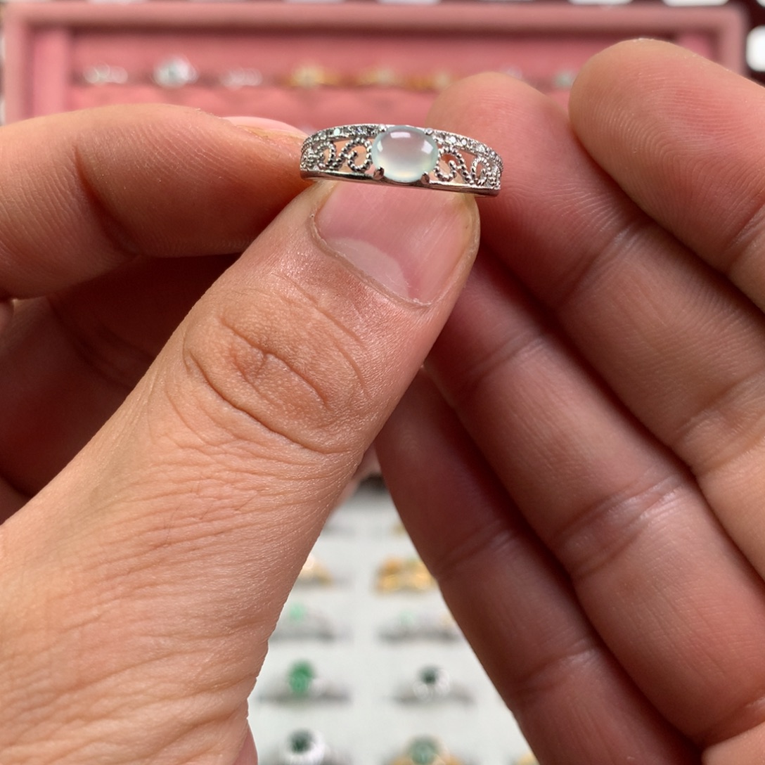 J***Y翡翠未镶嵌戒指117