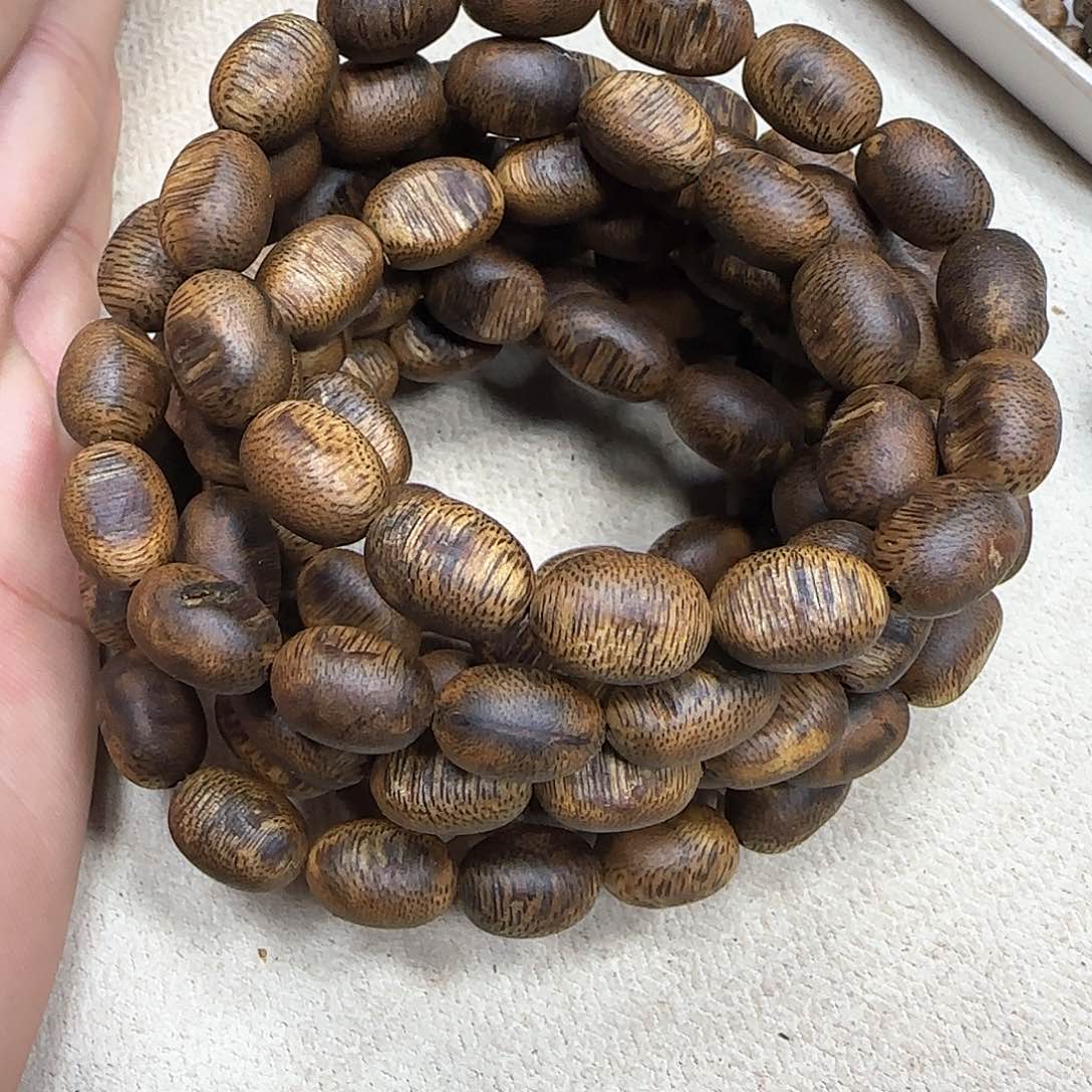 沉香沉香碎屑奇楠沉香留疤单圈乌身6g+多样性发一条