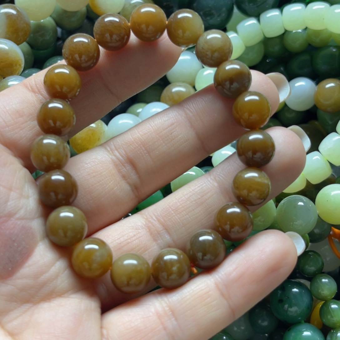 和田玉手链未镶嵌