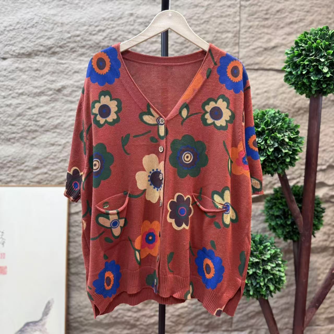 13308新款夏季休闲减龄宽松显瘦百搭T恤