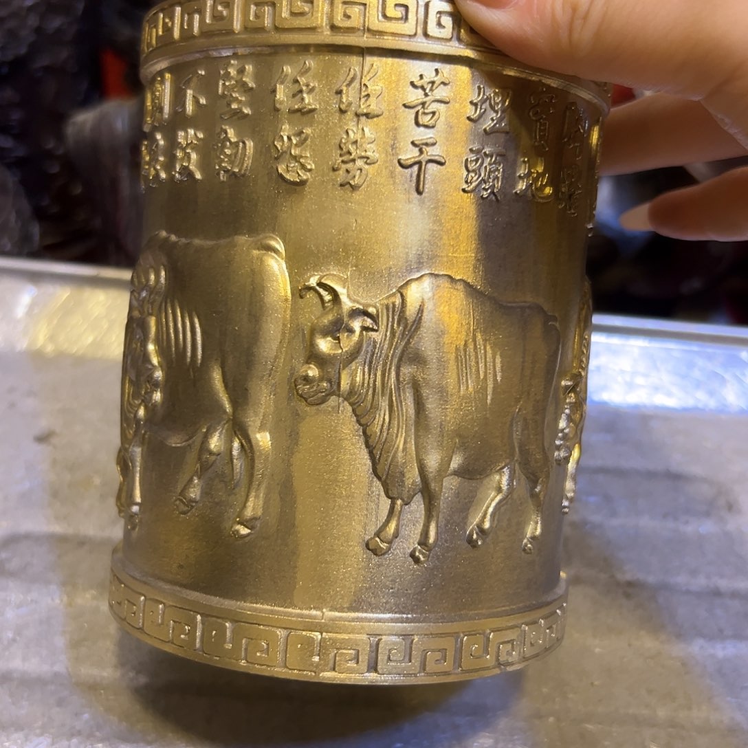 黄铜摆件，文房摆件工艺品