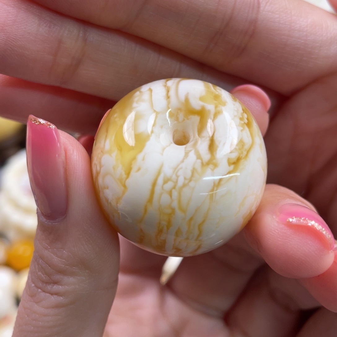 蜜蜡裸石未镶嵌琥珀蜜蜡