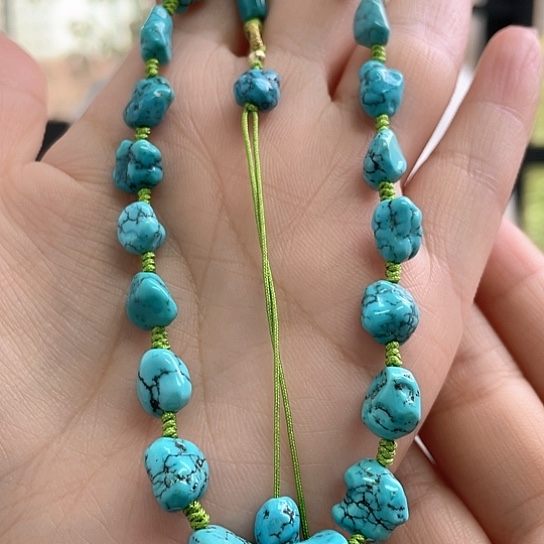 未镶嵌绿松石珠宝奇石