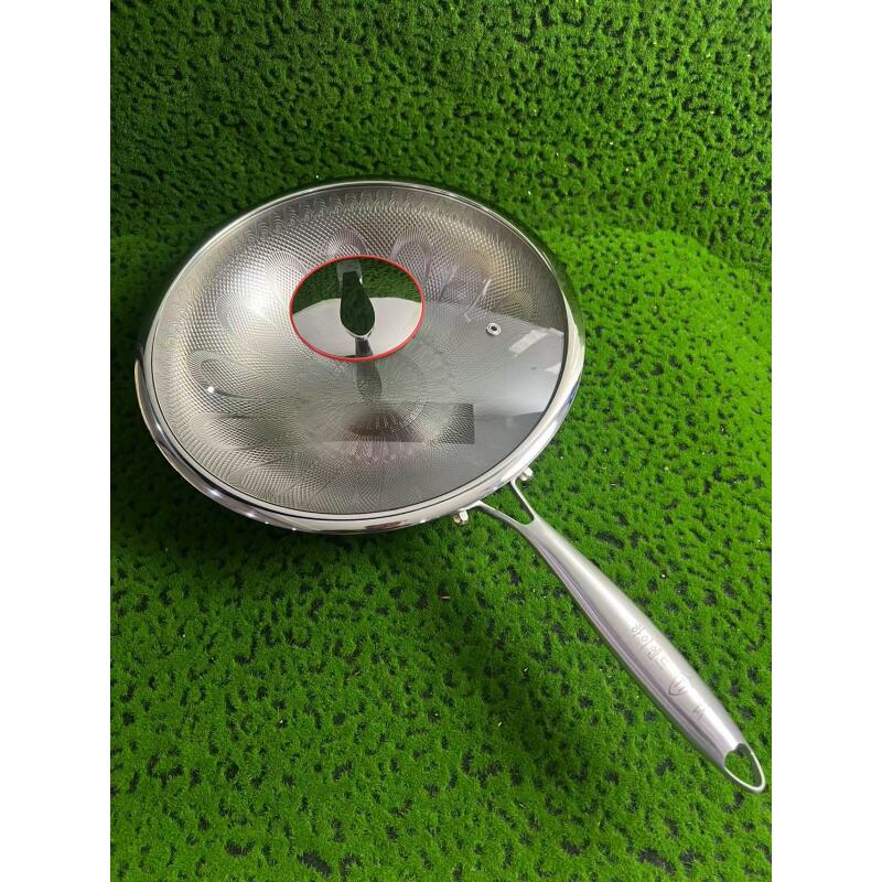 微瑕 钛 孔雀锅多功能锅 大尺寸