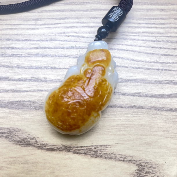 石包沁色貔貅首饰未镶嵌D2