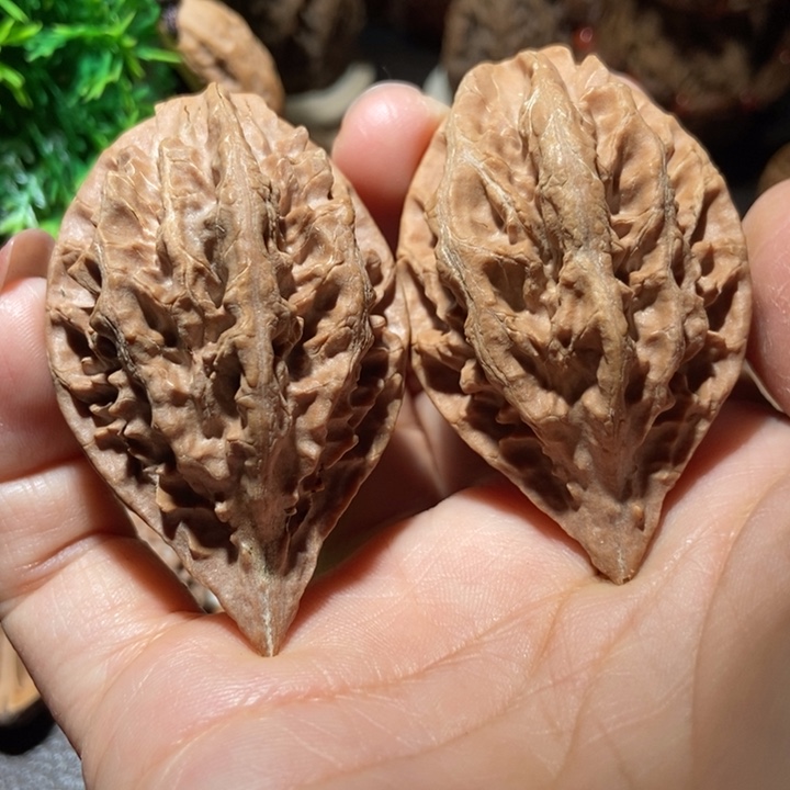 把件文玩核桃东北楸子小雪216