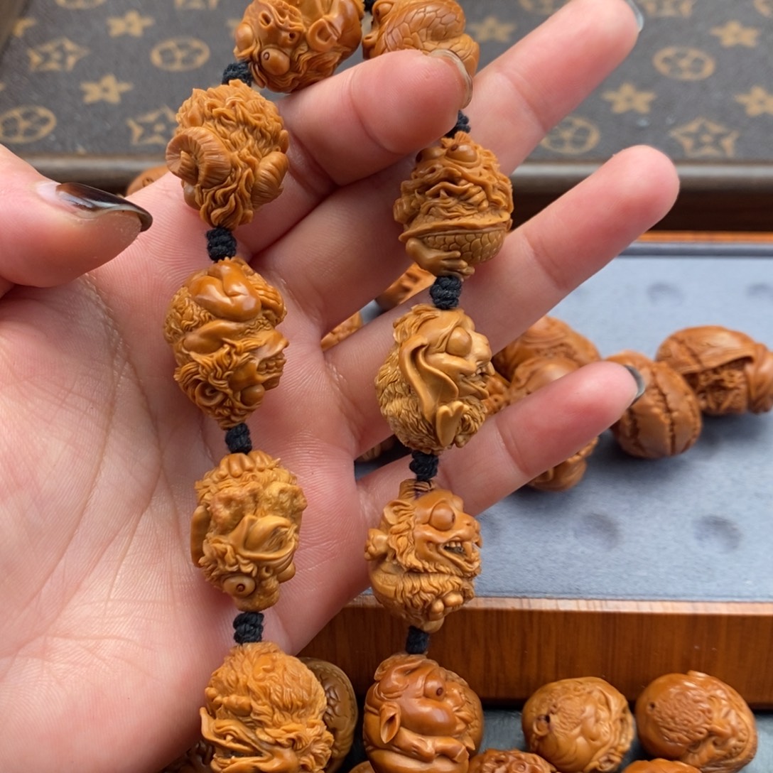 满***火橄榄核手串/手链橄榄核