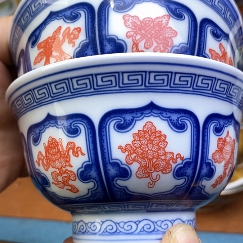 景德镇陶瓷藏式茶碗