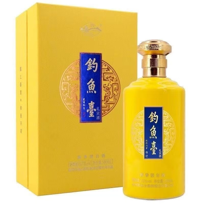 钓鱼台礼宾  53度 酱香型白酒 