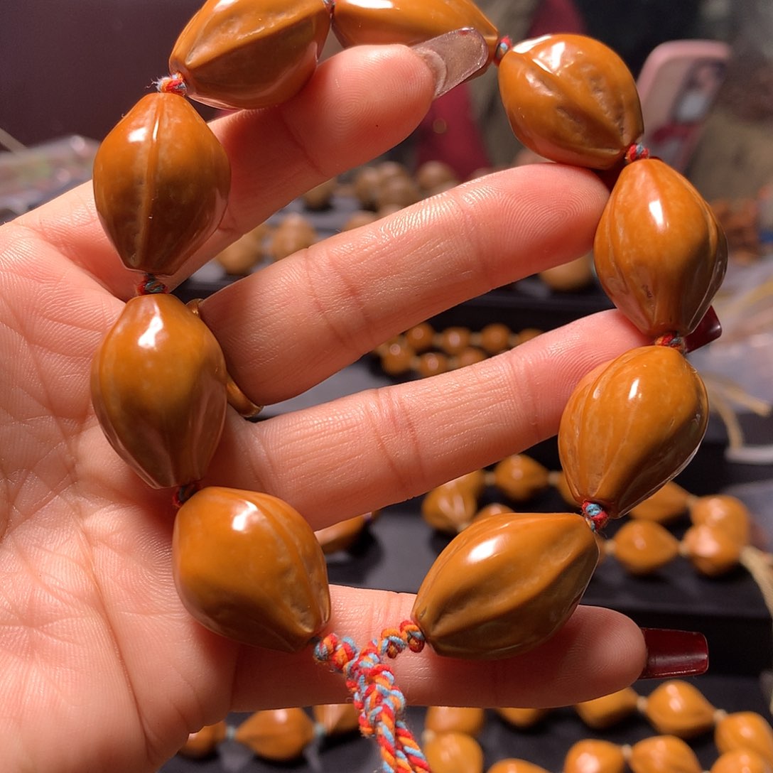 橄榄核手串/手链三花手串