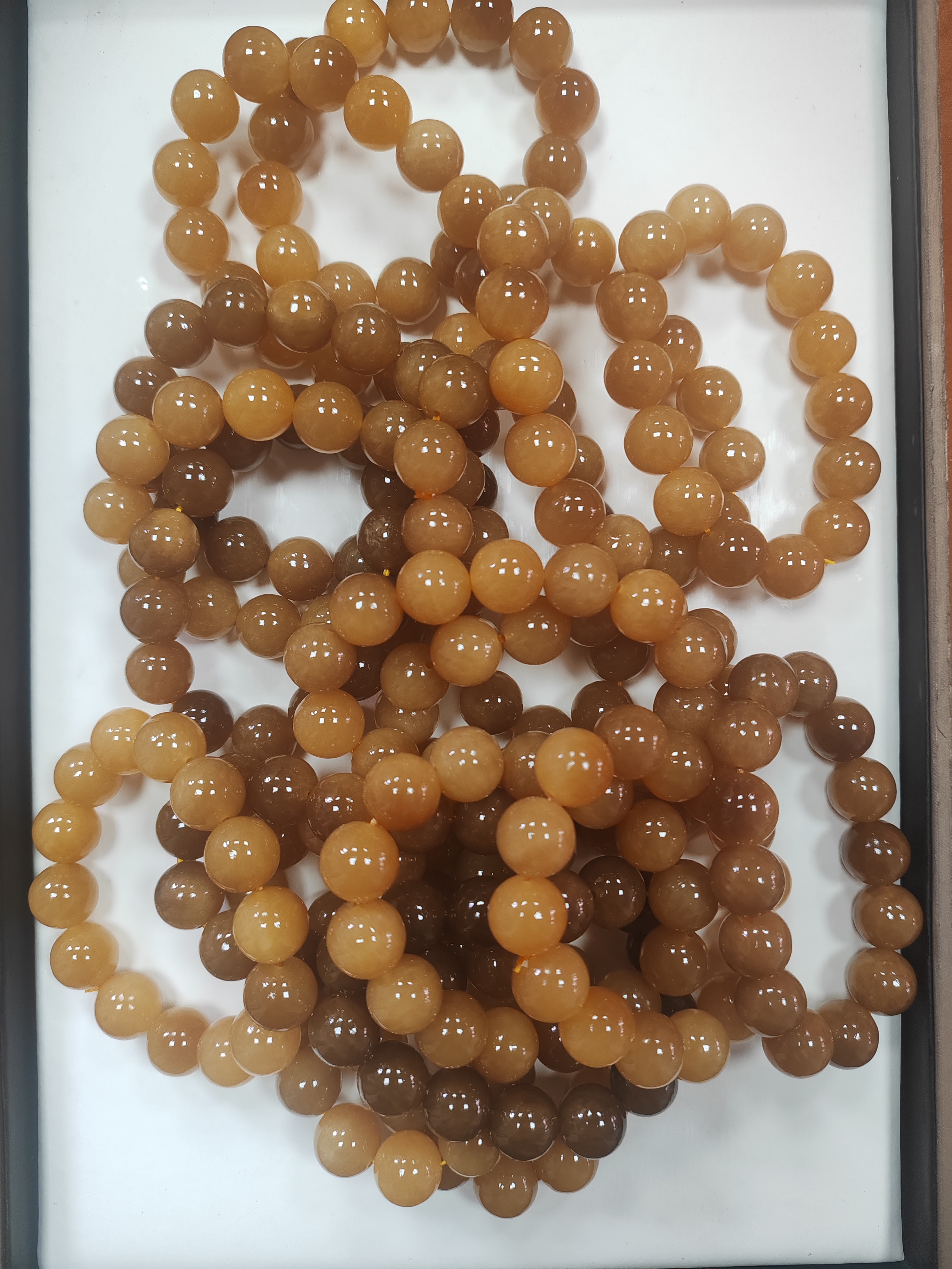 卡16mm糖圆珠手串 拍一发一