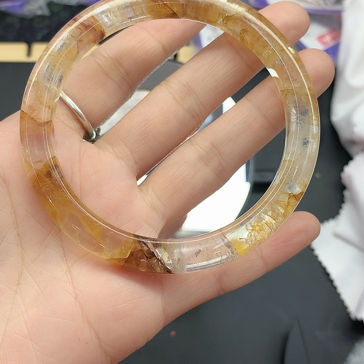 水晶手镯未镶嵌75(6061sss)