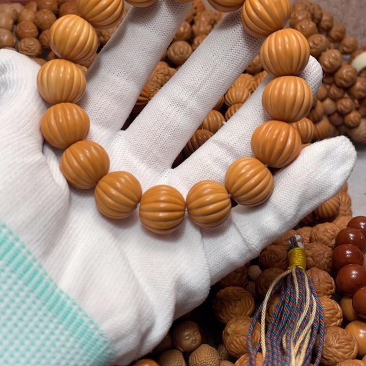 猴头核桃手串龙**阁瓜珠泛油