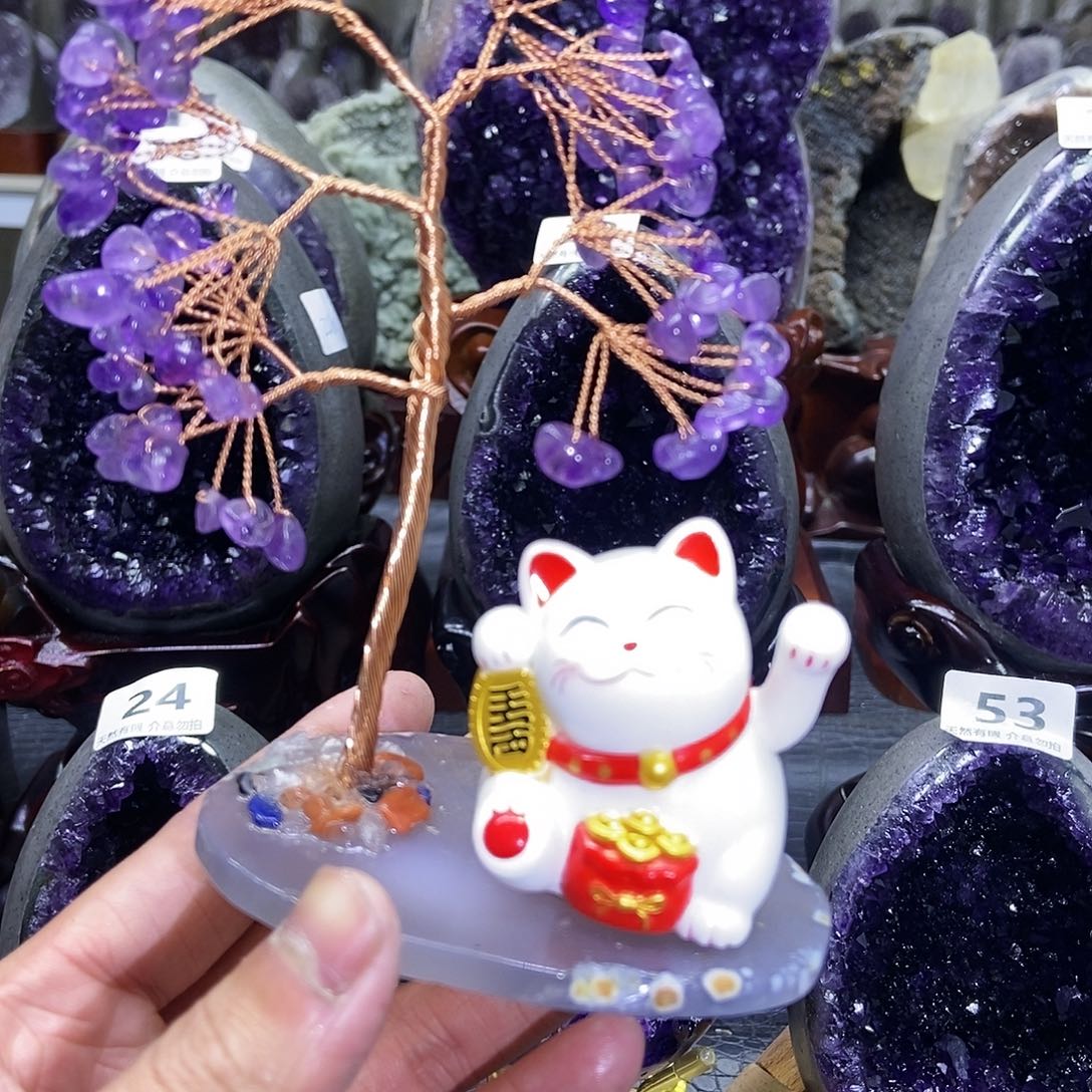 【闪购商品】紫晶大型摆件（非配饰）未镶嵌