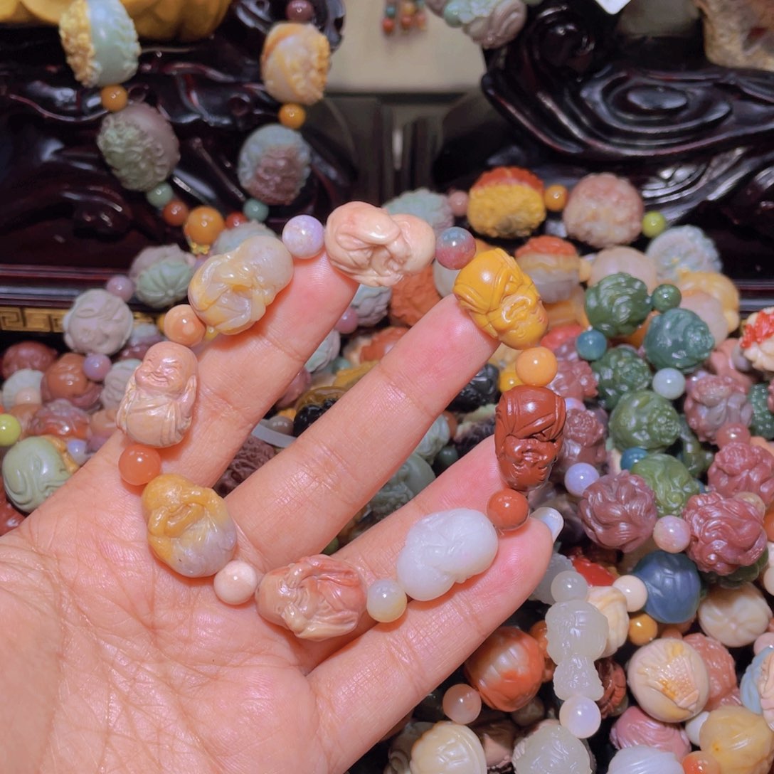 石英质玉手链未镶嵌