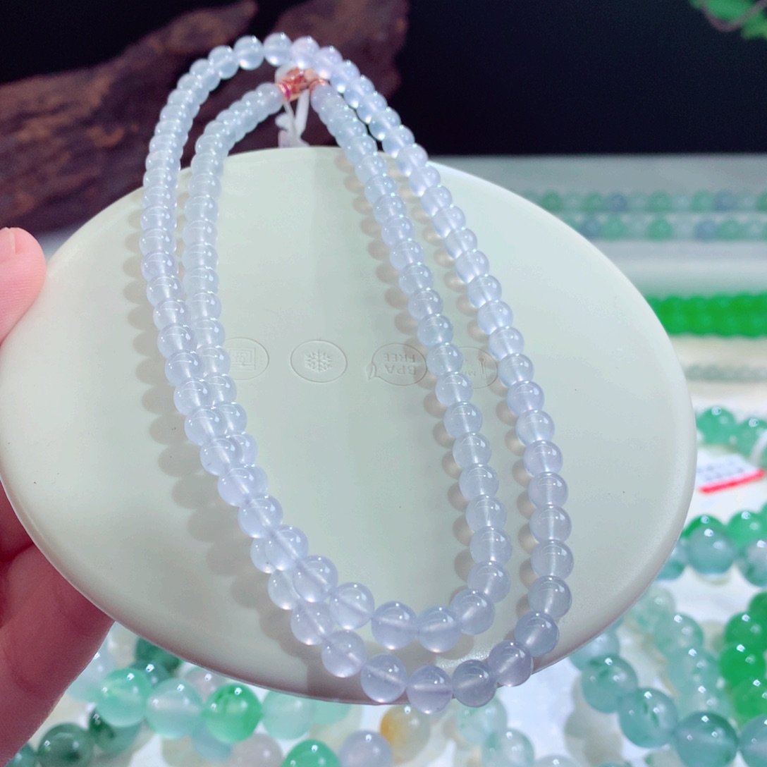 翡翠未镶嵌手链卡6