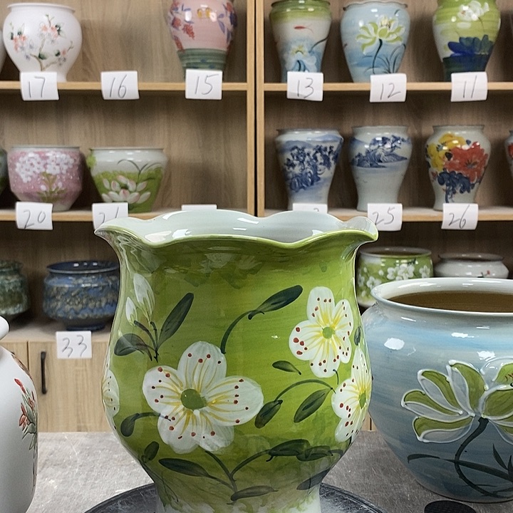 缸13zp景德镇陶瓷花盆