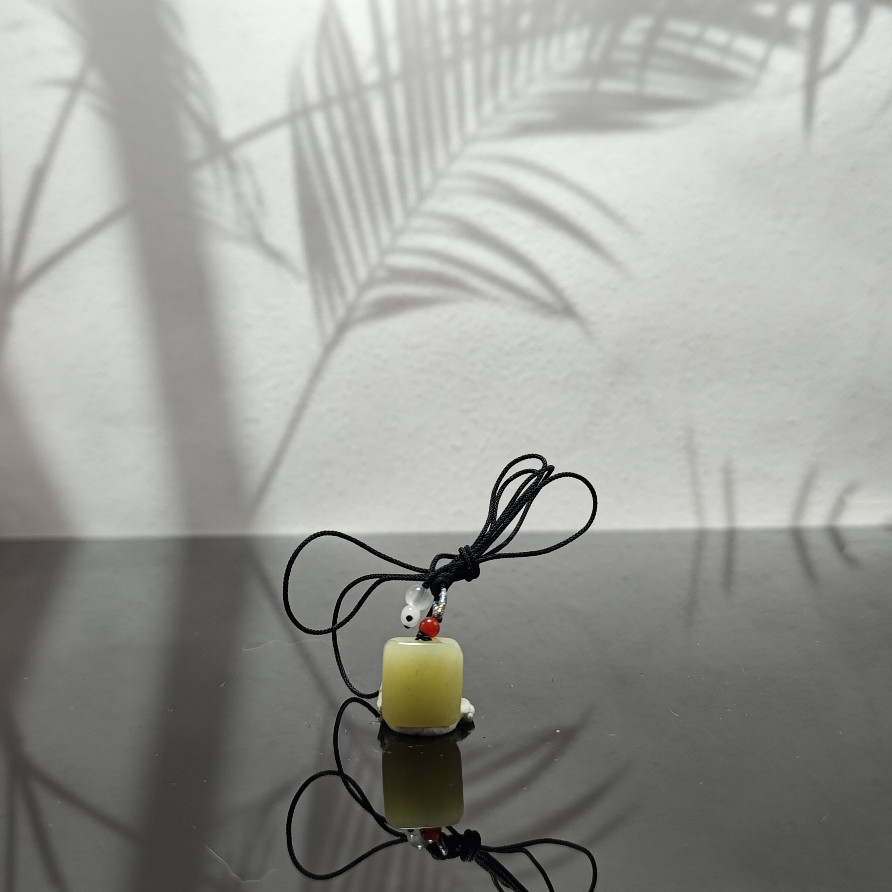 E和田玉无事牌吊坠0875