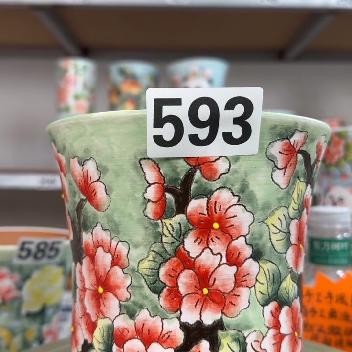 景德镇手绘多肉花盆