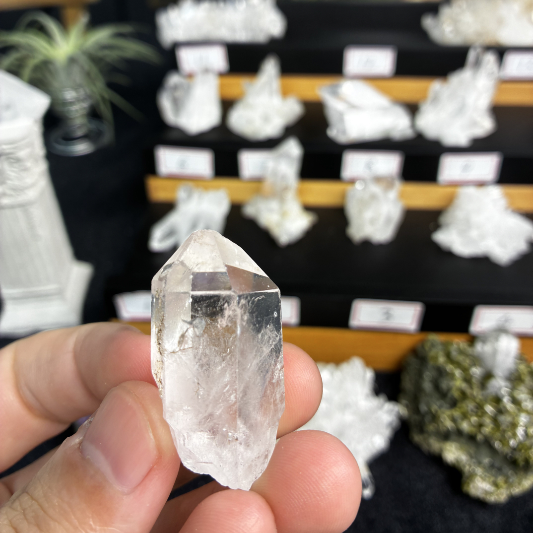 白水晶原石标本小礼物装饰摆件