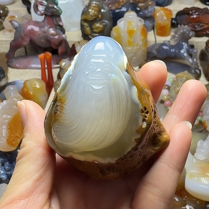 玛瑙/玉髓未镶嵌饰品