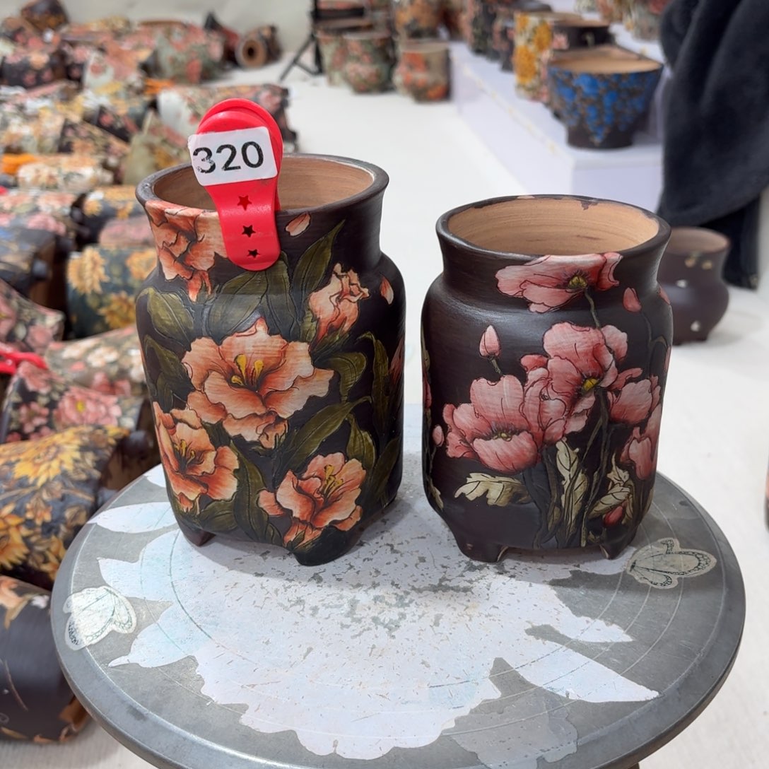 ****y紫砂花盆陶瓷多肉花盆精品