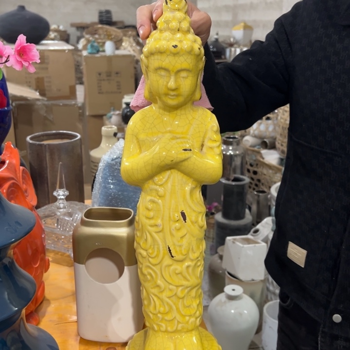 瓶高58宽17公分微瑕捡漏