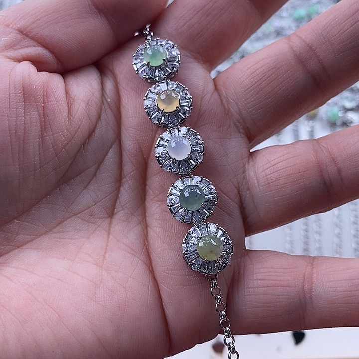 未镶嵌戒指翡翠美***～缅甸