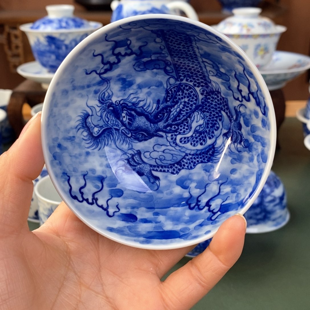 杯景德镇陶瓷手工手绘