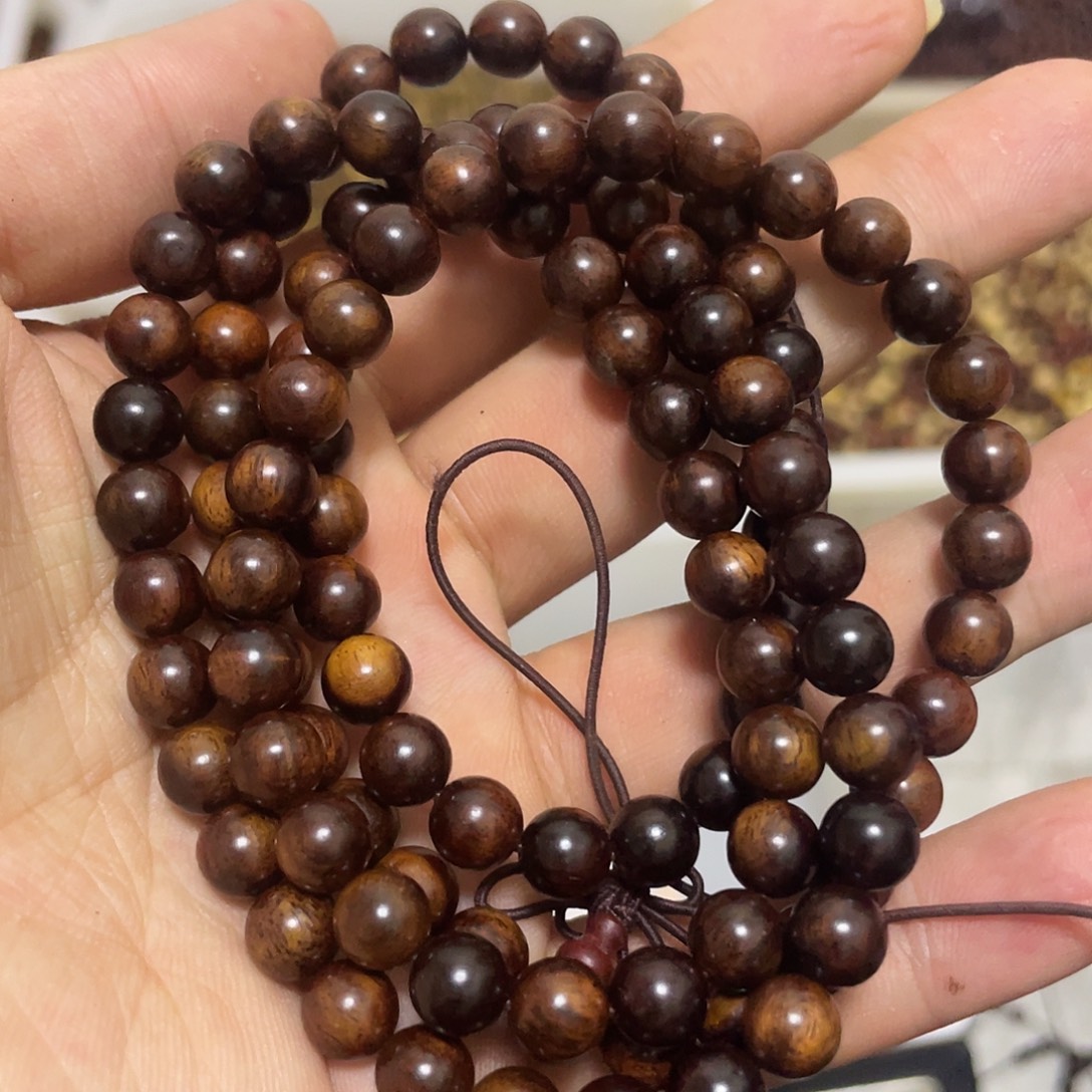 小叶紫檀手串/手链微瑕0.8 