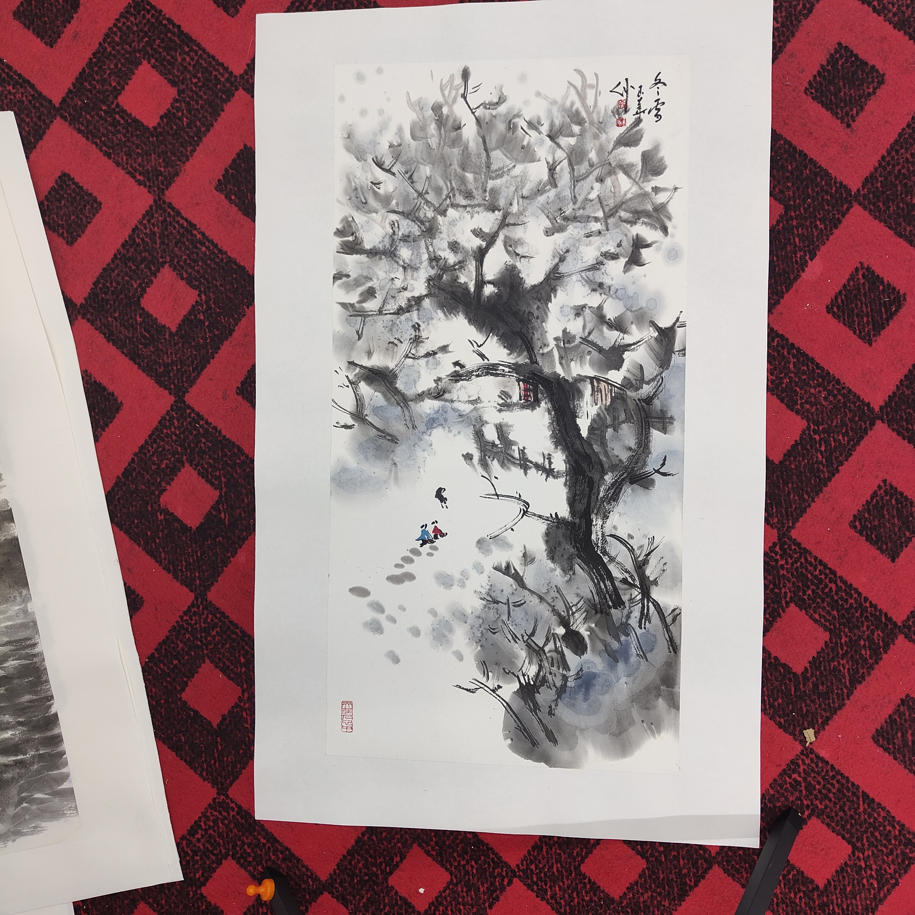 纯手绘国画山水画34/68