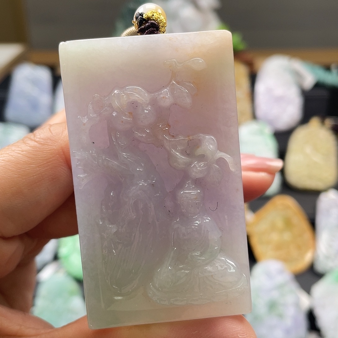 翡翠吊坠(不含链)未镶嵌