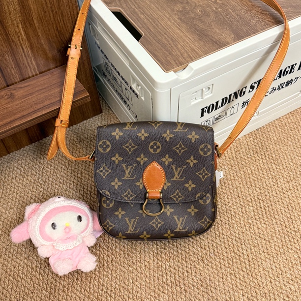 95新 LouisVuitton/路易威登 中号马鞍包斜挎/CC