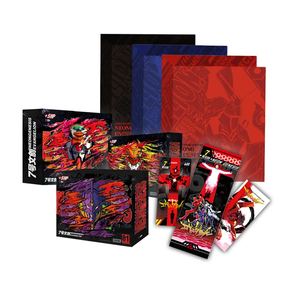 wn【车车】七号文创 EVA第二弹 静止的未来国卡二创收藏卡牌盲盒周