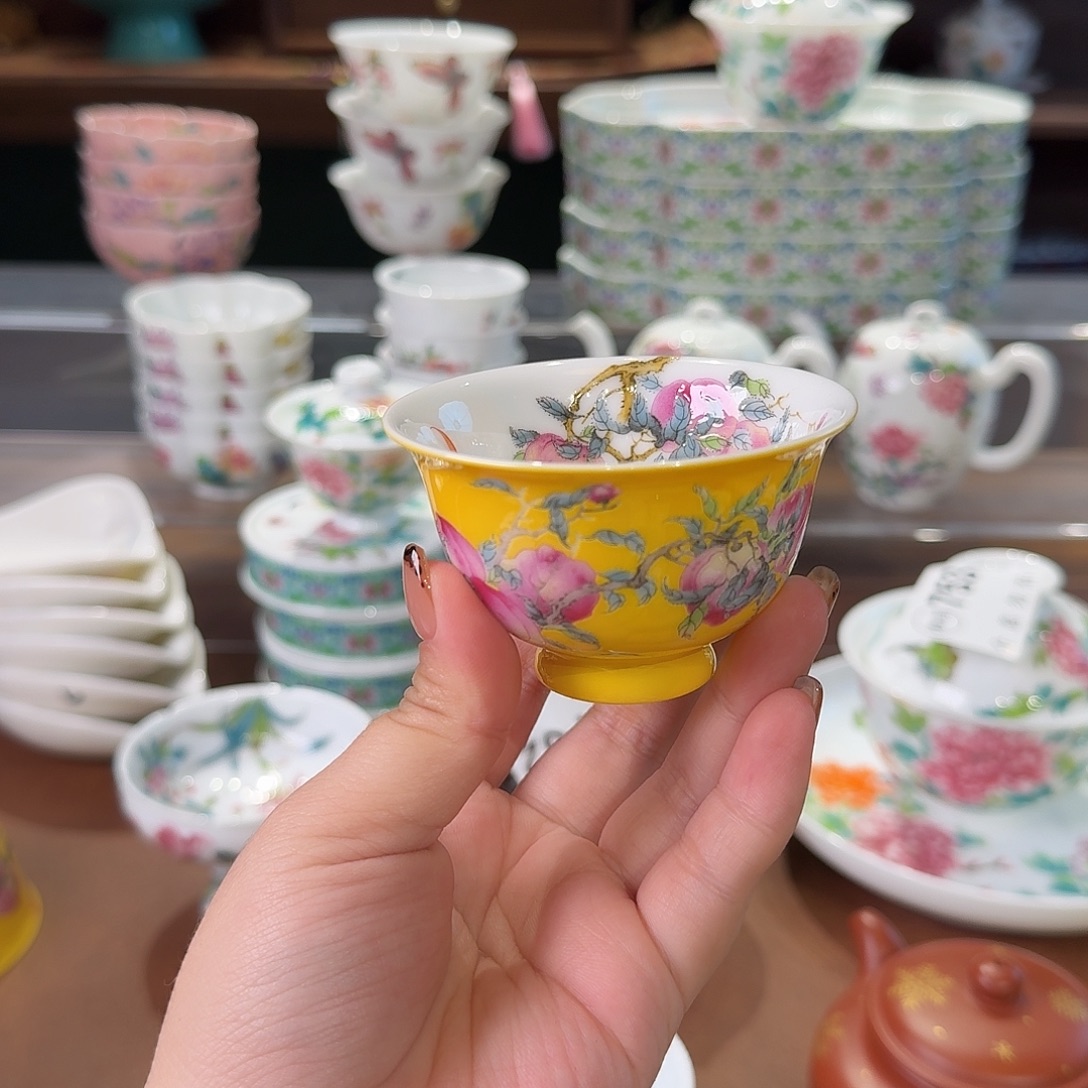 丁***m珐琅彩主人杯茶具系列