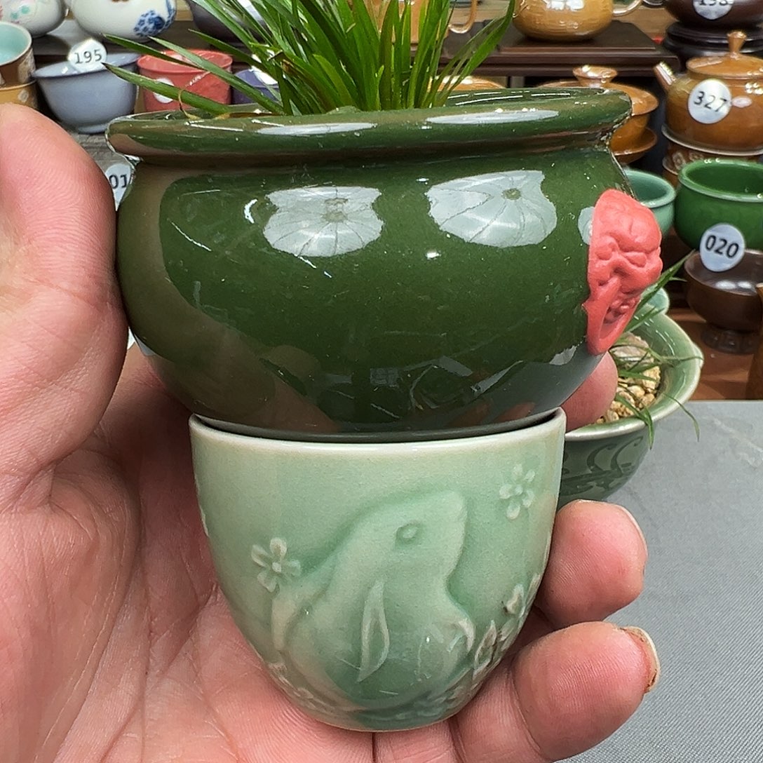 n***c龙泉敬悦青瓷 玖玥茶器