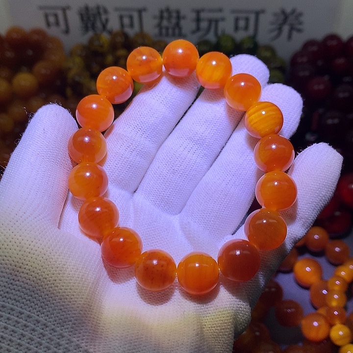 手串/手链松木（琥珀木）1.3 包浆高货